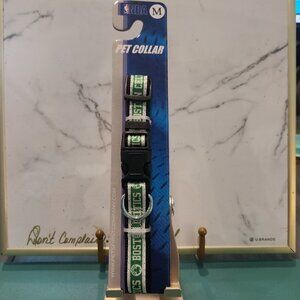 NWT PETS FIRST Boston Celtics NBA Satin Pet Collar - Medium